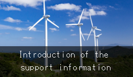Introduction of the support information