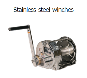 Stainless winch