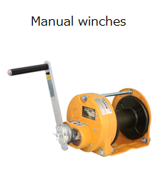 Manual winches